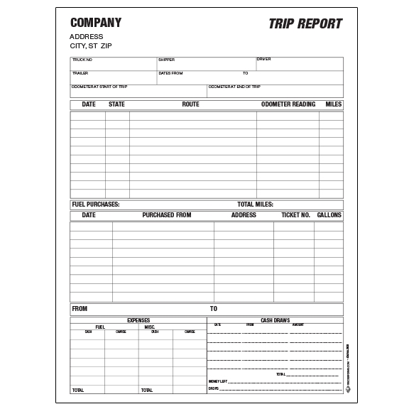 Truck Driver Log Sheet Template - blogsgrace